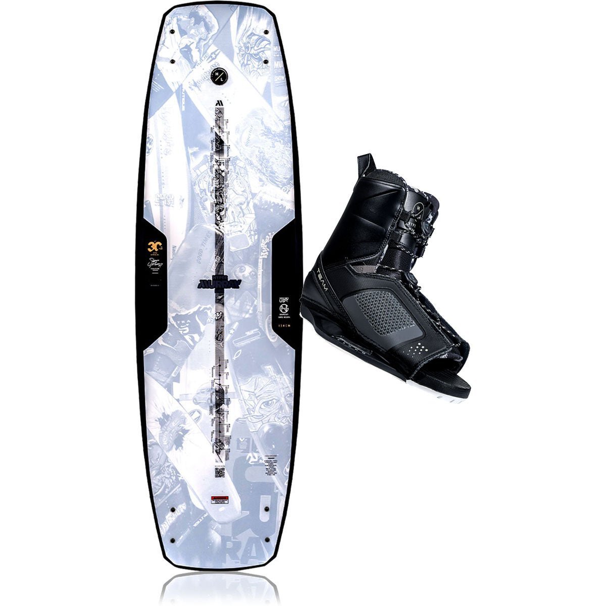 Descendent Wakeboard outlet w/ Hyperlite bindings