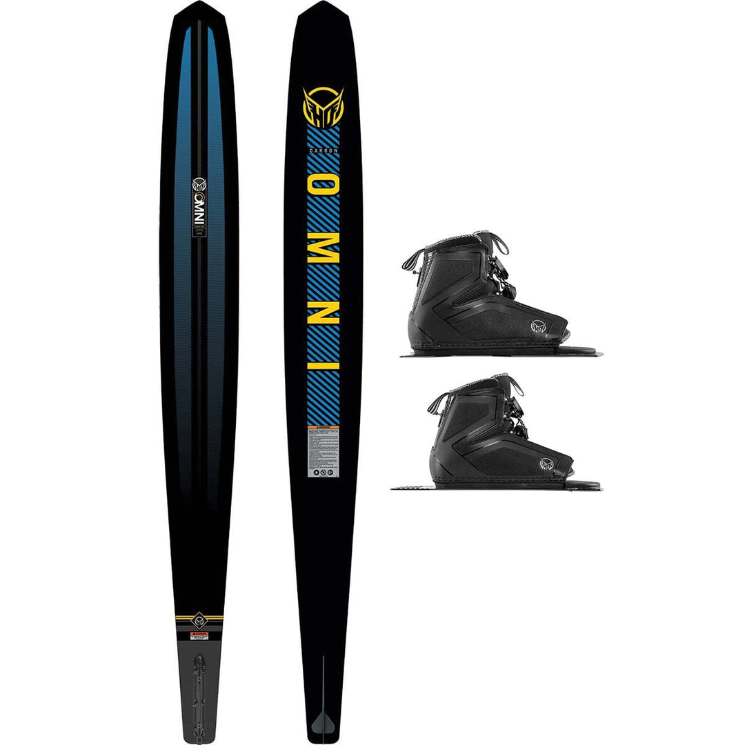 HO Carbon Omni w/Stance 110 Dbl Water Ski Package 2024