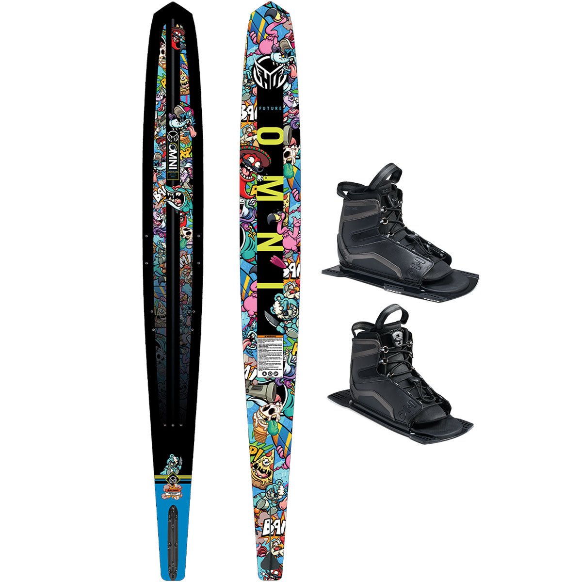 HO Future Omni Wacky Toons w/ Double Stance UltraLite Water Ski Package 2026 | The Hyperlite Store