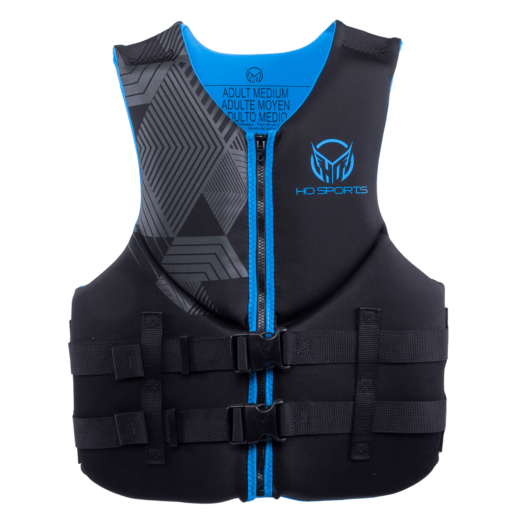 HO Men's Pursuit CGA Life Jacket in Black/Blue
