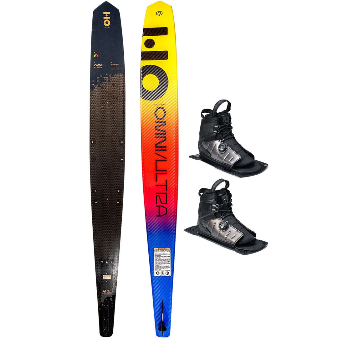 HO Omni Ultra Black w/ Double Stance ATOP Water Ski Package 2026 | The Hyperlite Store