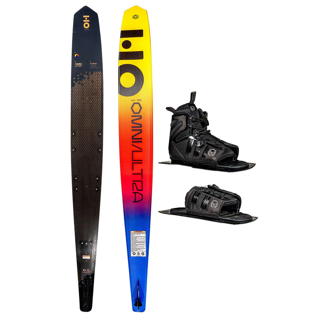HO Omni Ultra Black w/ Stance 130 ATOP / ARTP Water Ski Package 2025