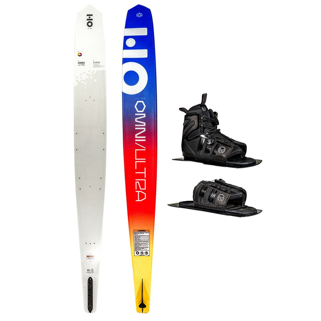 HO Omni Ultra White w/ Stance 130 ATOP / ARTP Water Ski Package 2025