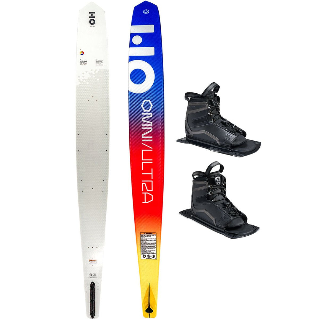 HO Omni Ultra White WIDE w/ Double Stance UltraLite Water Ski Package 2026 | The Hyperlite Store