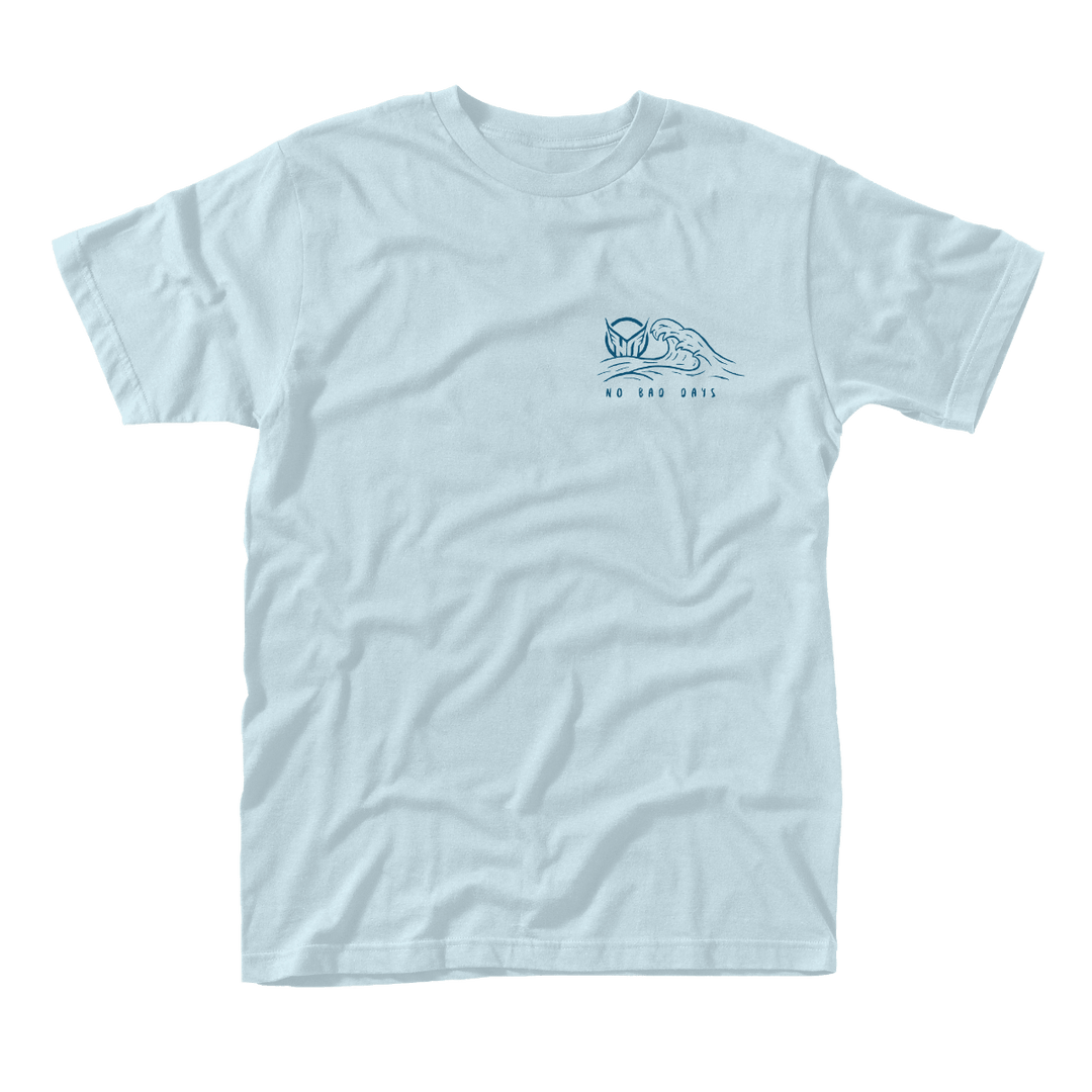 HO Sports No Bad Days Tee in Light Blue