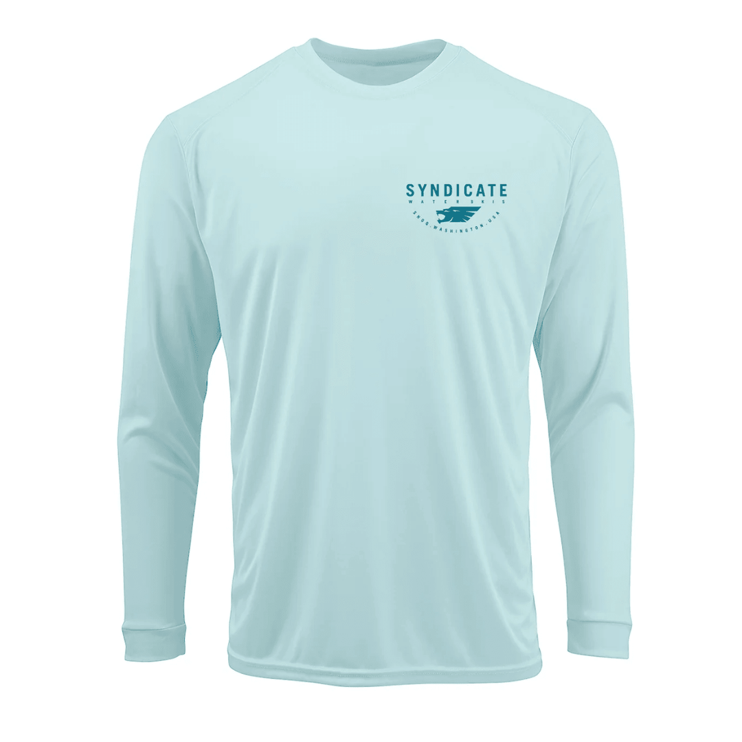 HO Syndicate Sun Shield LS Crew in Aqua Mint | The Hyperlite Store