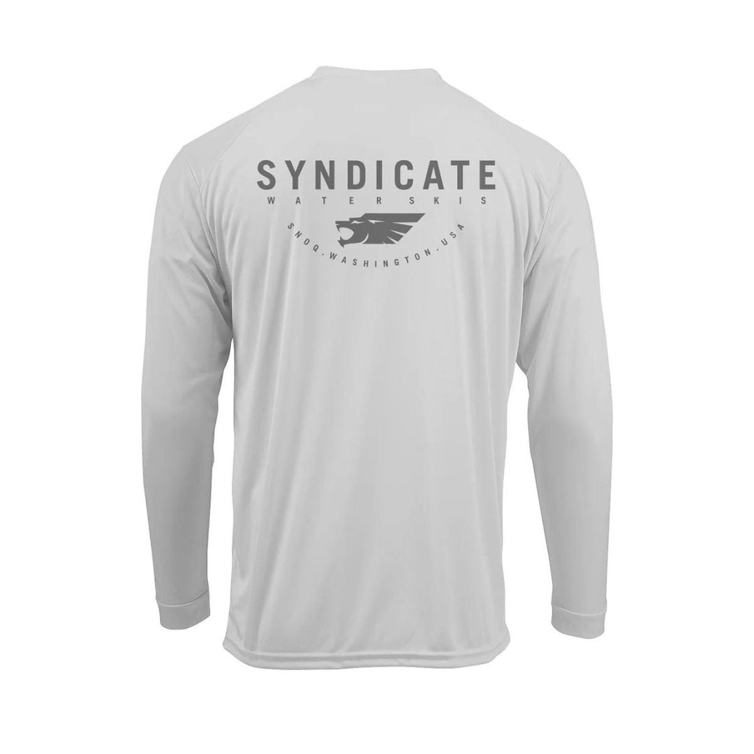 HO Syndicate Sun Shield LS Crew in Mist Grey | The Hyperlite Store
