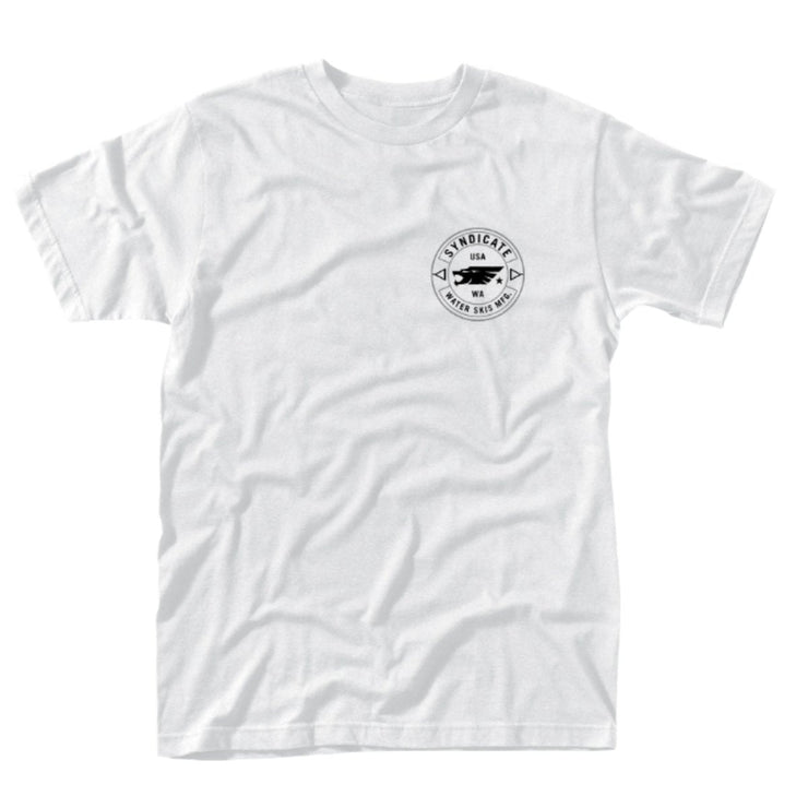 HO Syndicate Turn Tee in White - BoardCo