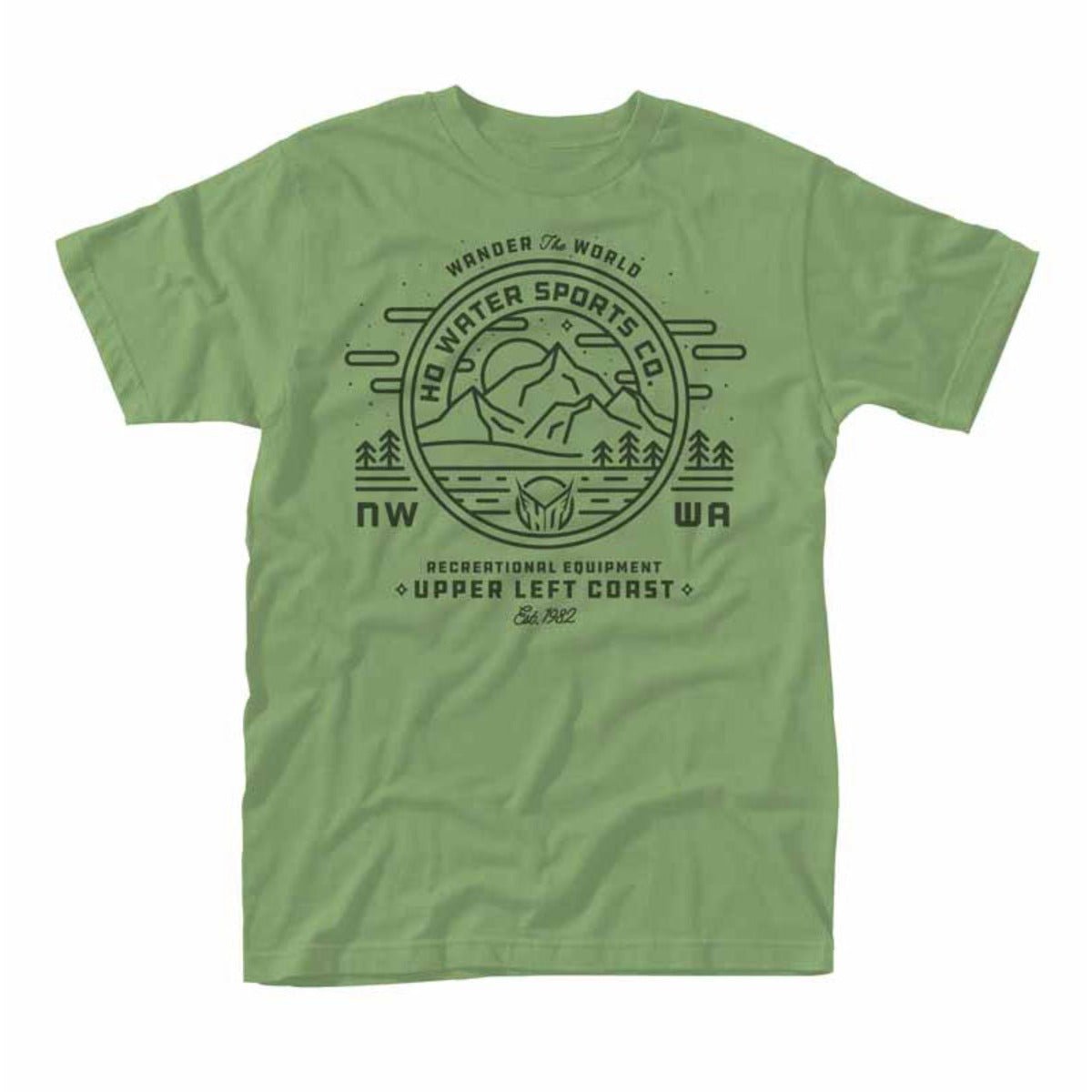 HO Wanderer Tee in Green | The Hyperlite Store