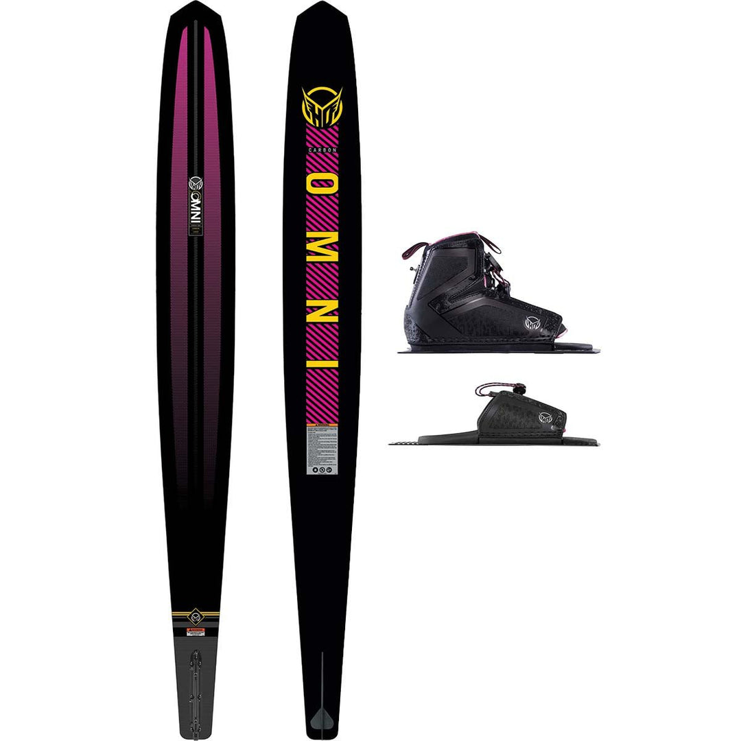 HO Women's Carbon Omni w/WMN Stance 110 & ARTP Water Ski Package 2024