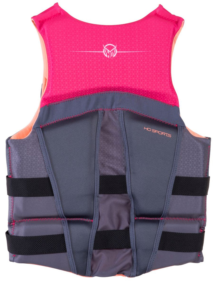 HO Women's Phoenix CGA Life Jacket in Black/Pink | The Hyperlite Store