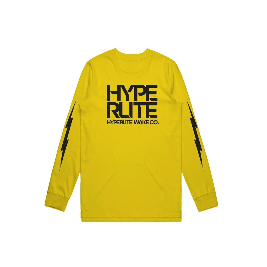 Hyperlite Bolt LS Tee in Yellow
