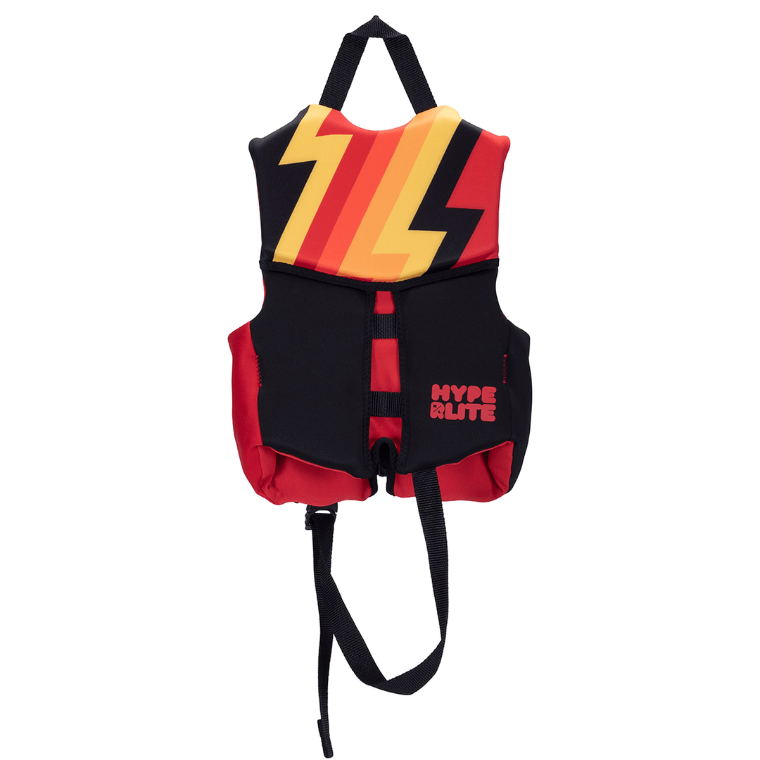 Hyperlite Boy's Child Indy CGA Life Jacket in Black/Red