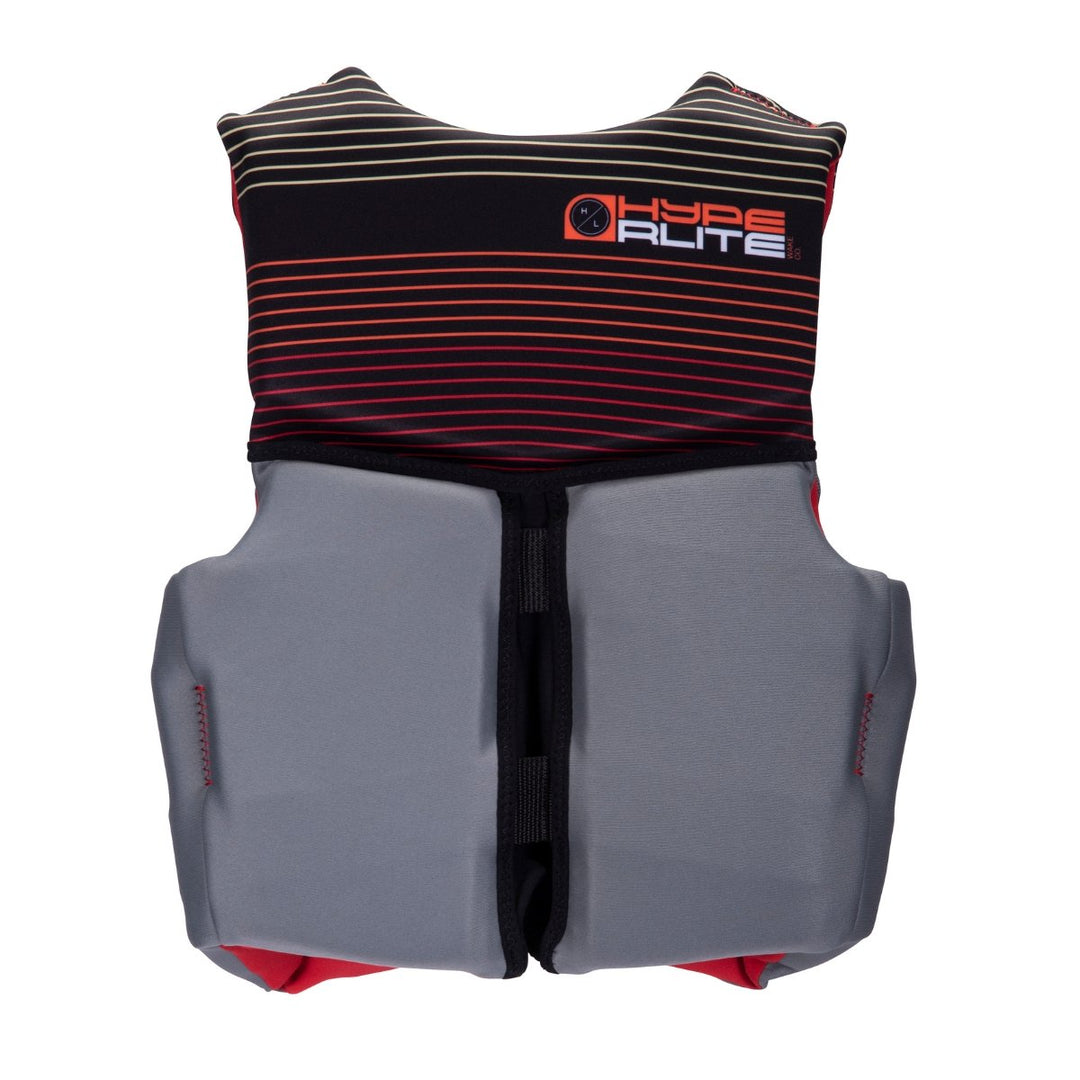 Hyperlite Boy's Youth Indy CGA Life Jacket in Black/Red