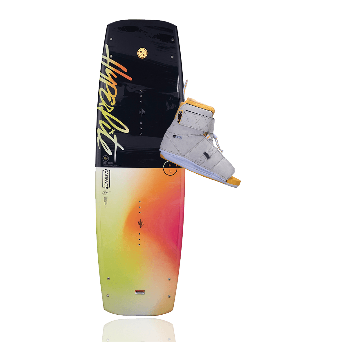 Hyperlite SG T Wakeboard Handle With Xline Mainline - White/Camo 70Ft Rope Package