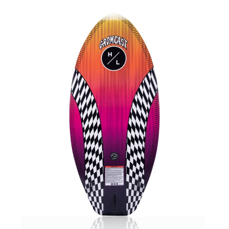 Hyperlite Gromcast Wakesurf Board 2024 in Checker - BoardCo