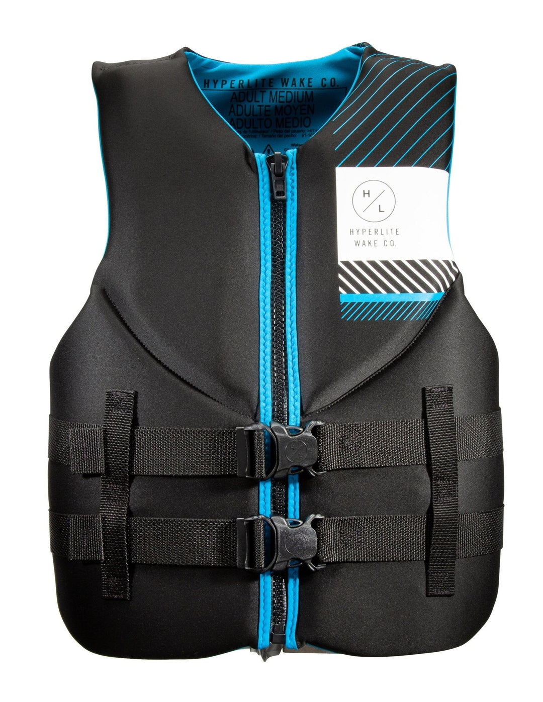 Hyperlite Indy CGA Life Jacket in Black / Blue