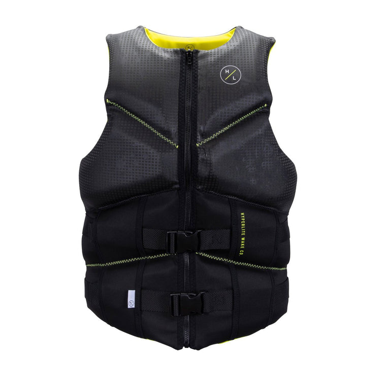 Hyperlite Logic CGA Life Jacket in Black / Yellow - BoardCo