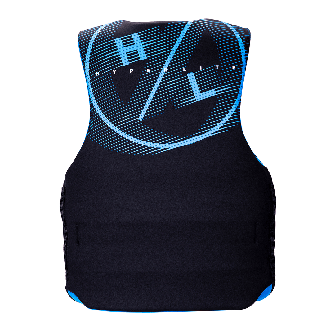 Hyperlite Men's Indy CGA Life Jacket in Black/Blue