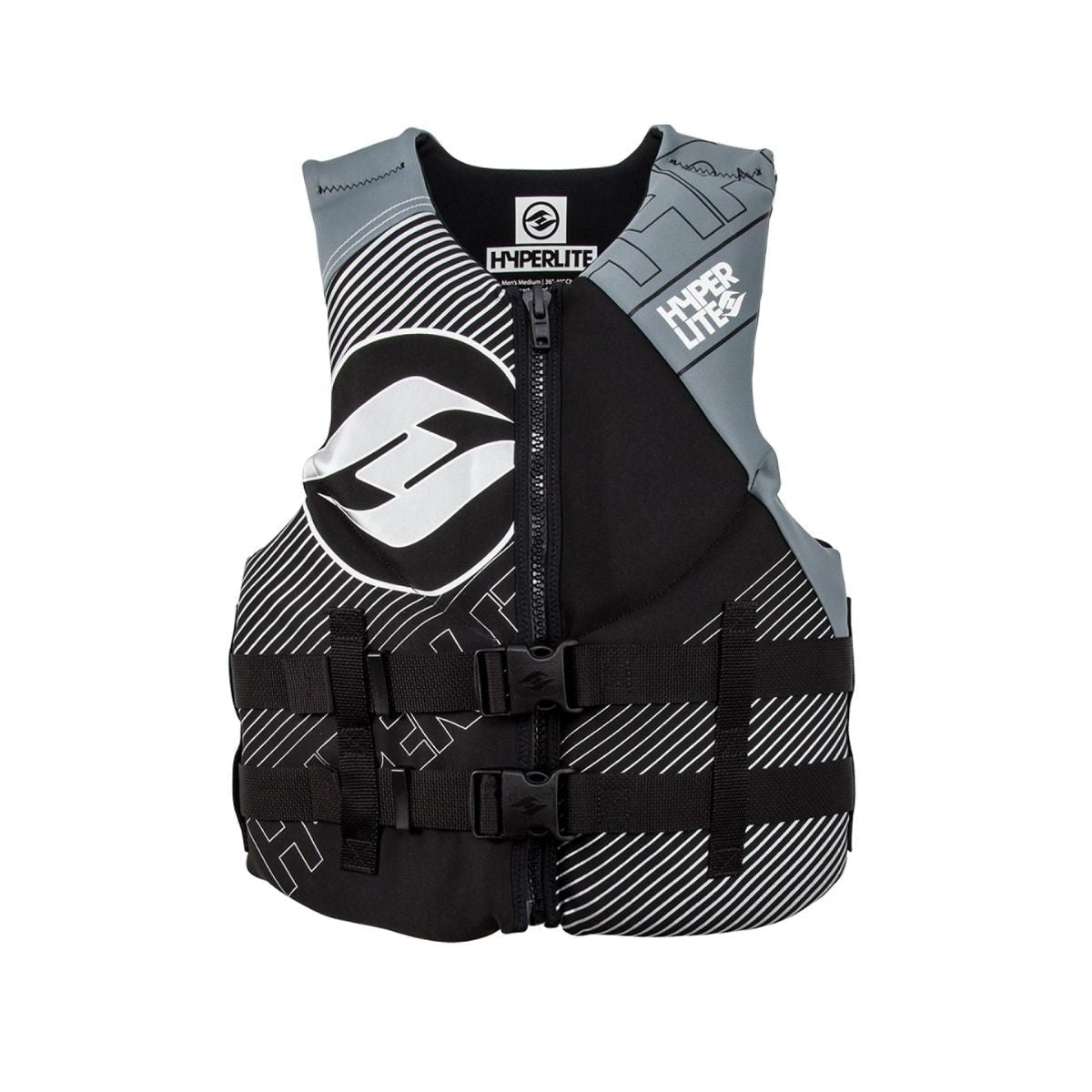 Hyperlite Men's Indy Neo CGA Life Jacket in Grey 2019 | The Hyperlite Store