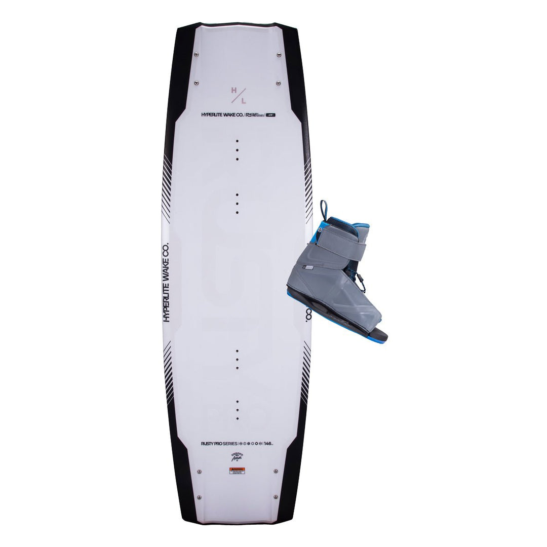 Hyperlite Rusty Pro w/Session Wakeboard Package 2022