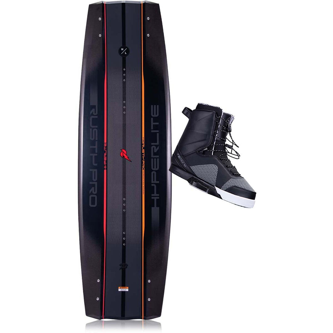 Hyperlite Rusty Pro w/Team X Wakeboard Package 2024