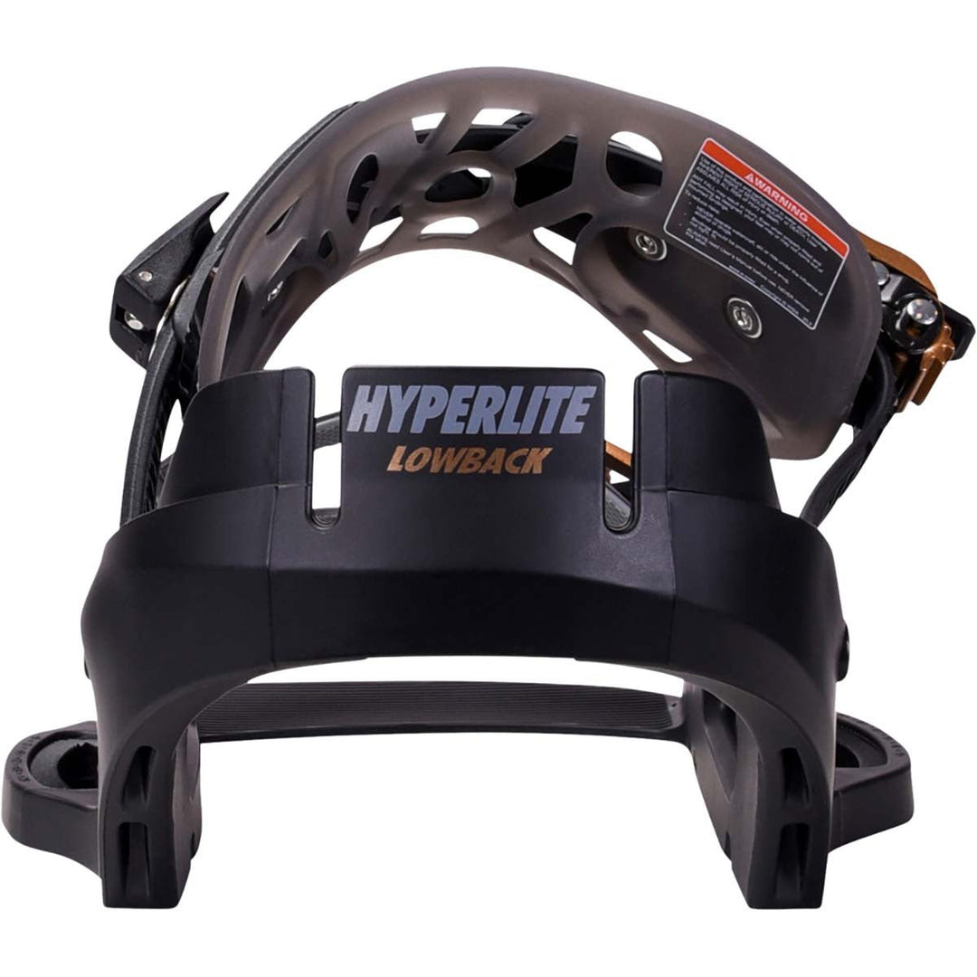 Hyperlite System Lowback Wakeboard Bindings 2026 in Black