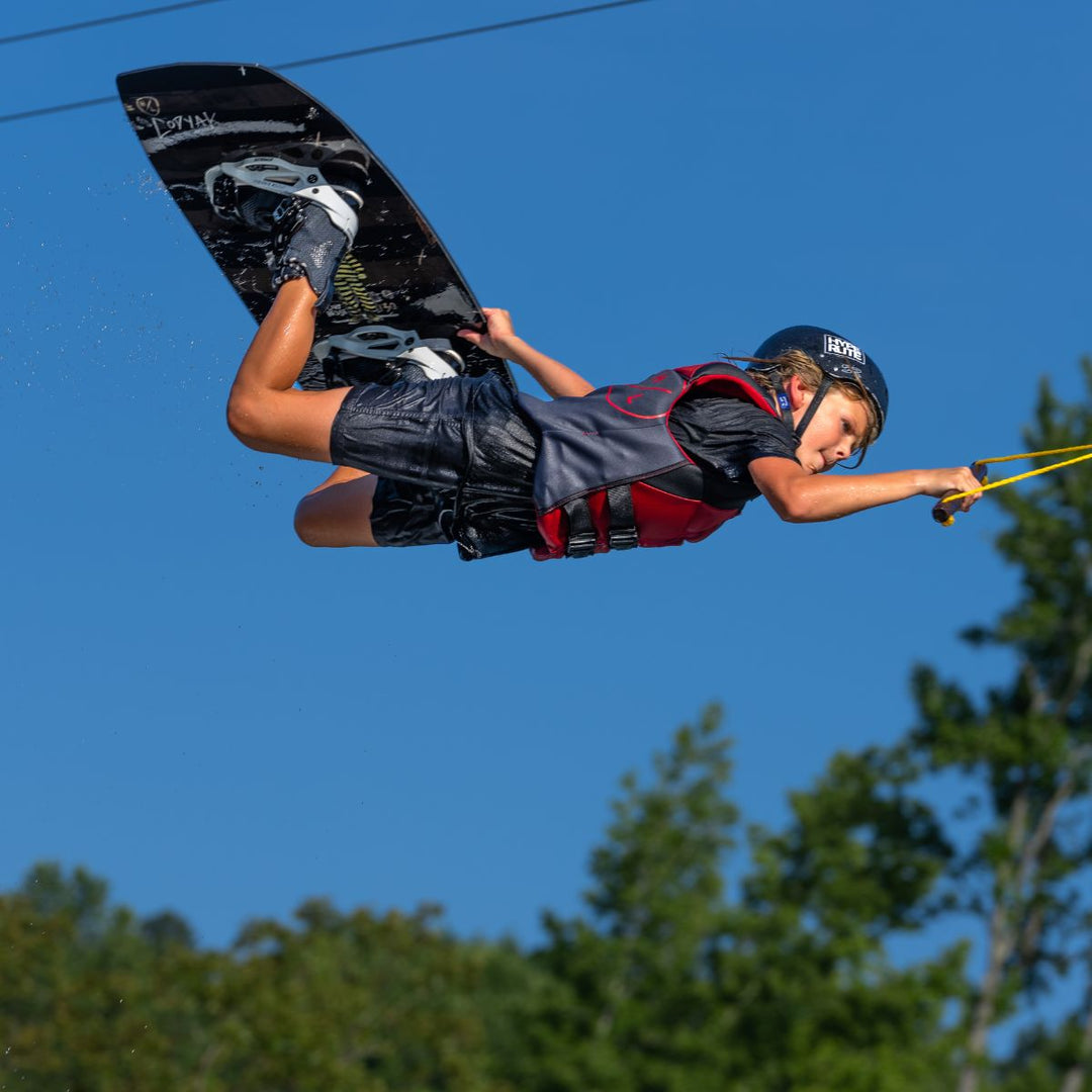 Hyperlite System Lowback Wakeboard Bindings 2024 in White