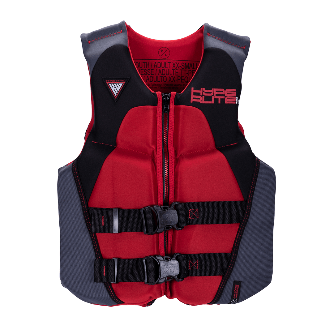 Hyperlite Volkano Youth Indy CGA Life Jacket in Red