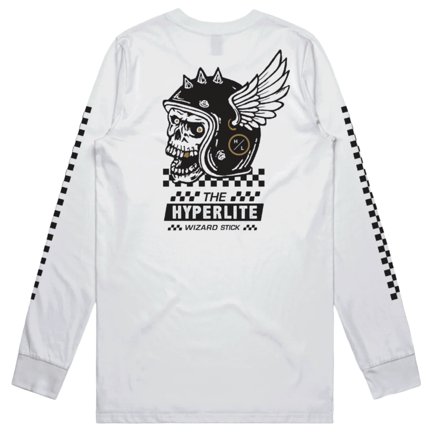 Hyperlite Wizard LS Tee in White | The Hyperlite Store