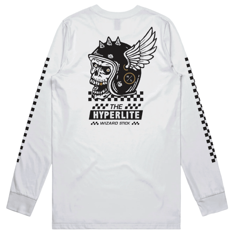 Hyperlite Wizard LS Tee in White | The Hyperlite Store