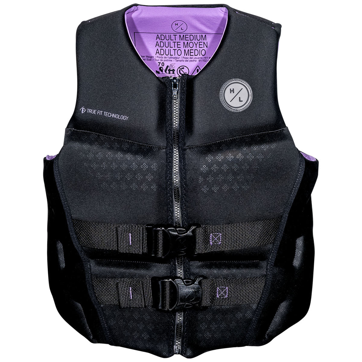 Hyperlite Women's Ambition CGA Life Jacket in Purple/Black | The Hyperlite Store