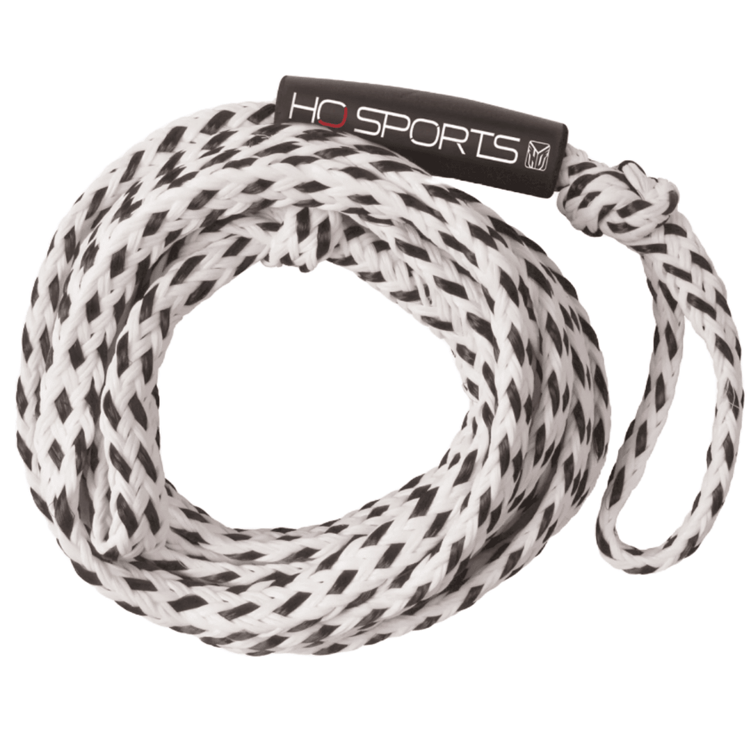 Proline 60ft 6 - Person Classic Tube Rope in White/Volt | The Hyperlite Store
