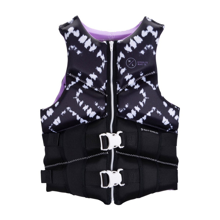 Hyperlite Womens Logic CGA Life Jacket in Black / Purple - BoardCo